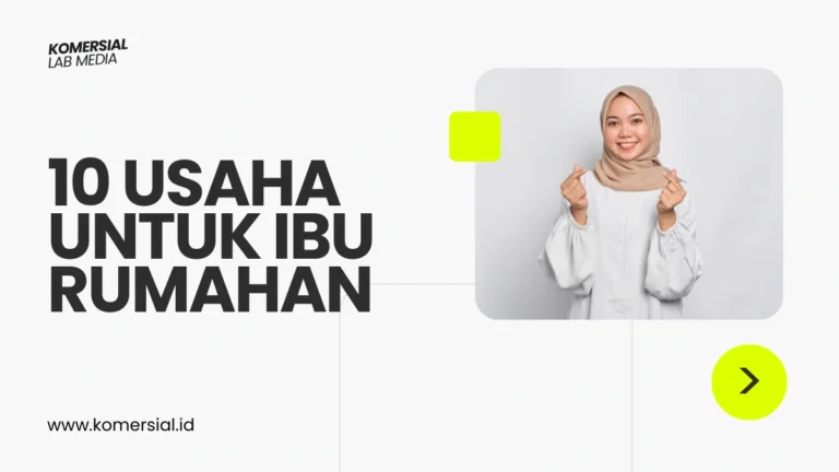 peluang usaha untuk ibu rumahan